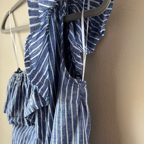 Madewell One Shoulder Ruffle Dress Size XXS - Picture 6 of 7